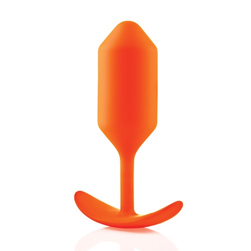 b-Vibe Weighted Snug Plug 3 - 180 g Orange