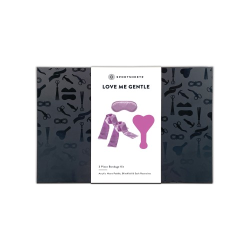 Kit BDSM Love Me Gentle de Sportsheets para Parejas