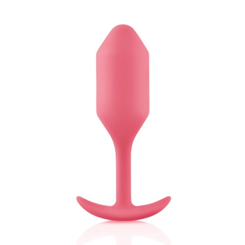 b-Vibe Weighted Snug Plug 2 Coral