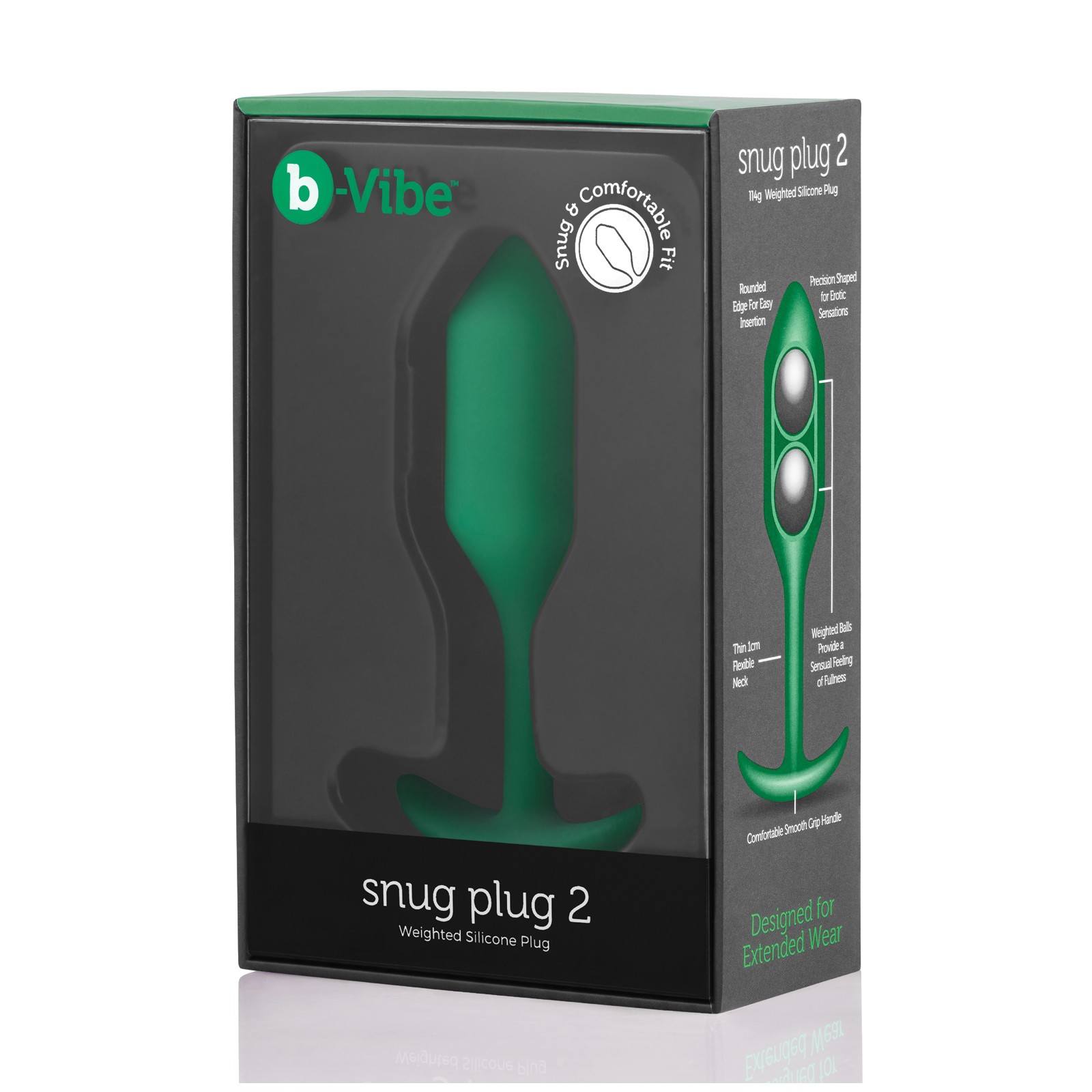 b-Vibe Weighted Snug Plug 2