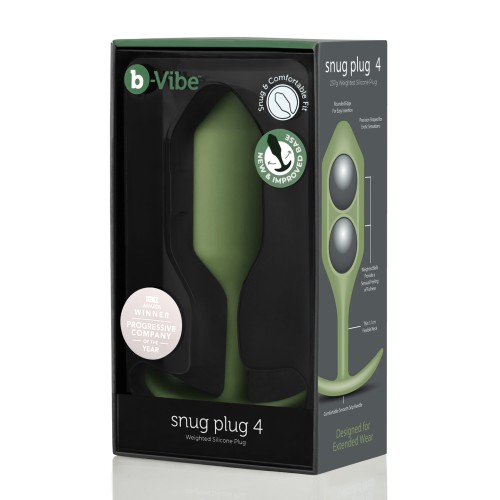 b-Vibe Weighted Snug Plug 4 - Comfort and Fullness