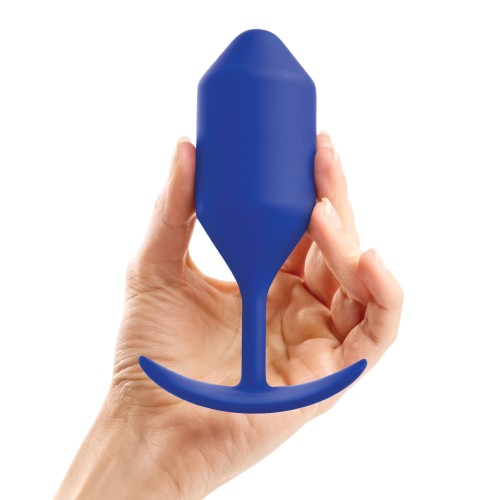 b-Vibe Snug Plug 4 con Peso para un Juego Cómodo