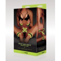 WhipSmart Glow in the Dark Hogtie Set - Green