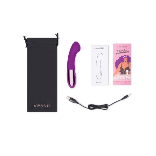 Le Wand GEE G-Spot Vibrator Cherry