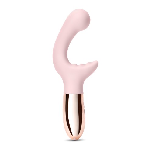 Le Wand XO Double Motor Wave Vibrator Rose Gold