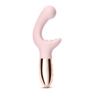 Le Wand XO Double Motor Wave Vibrator Rose Gold