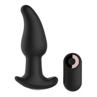 Vibrador Anal Gender Fluid Twirler con Control Remoto en Negro