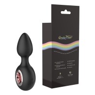 Innovative Gender Fluid Tremor Ring Plug in Black