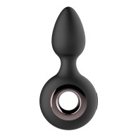 Innovative Gender Fluid Tremor Ring Plug in Black