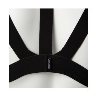 Gender Fluid Majesty Harness - XL-XXXL Black