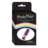 Bullet de Poder Gender Fluid Revel Vibrador Púrpura