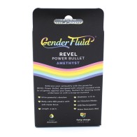 Bullet de Poder Gender Fluid Revel Vibrador Púrpura