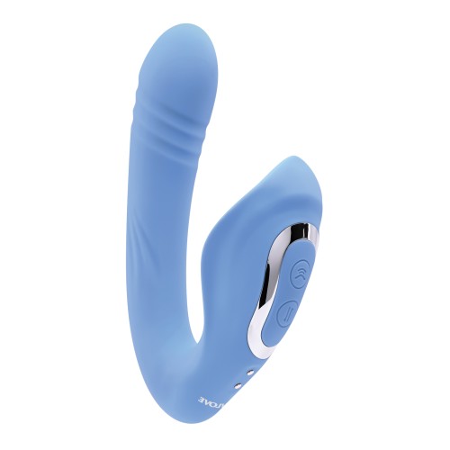 Evolved Tap & Thrust Doble Vibe - Para Placer Emocionante