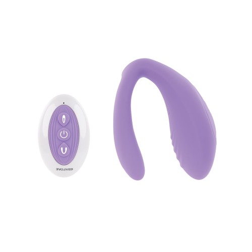 Mini Vibrador Evolved Petite Tickler Púrpura