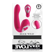 Masajeador Evolved Buck Wild Come Hither Rosa