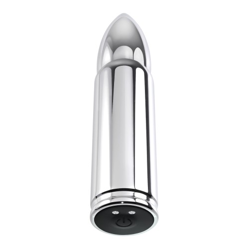 Vibrador Bala Full Metal Love de Zero Tolerance - Cromo