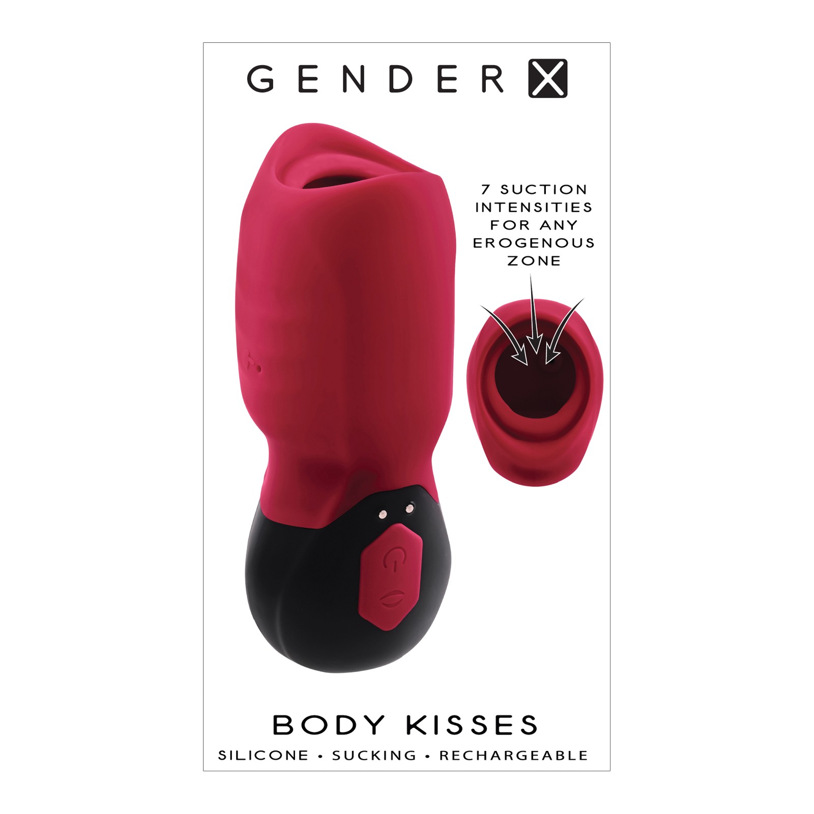 Gender X Vibrating Suction Massager for Versatile Pleasure