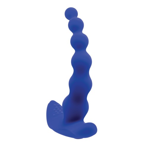 Gender X Beaded Vibrating Pleasures - Blue