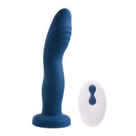 Vibrador Strap-On con Doble Motor Gender X Azul