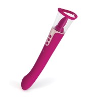 Succion Sucking G-Spot Vibrator - 3 Functions Purple