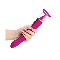 Succion Sucking G-Spot Vibrator - 3 Functions Purple