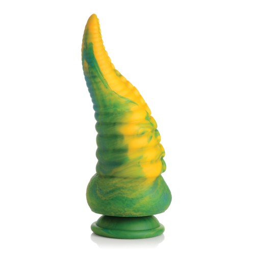 Creature Cocks Dildo de Silicona Monstropus Tentacular Verde Amarillo