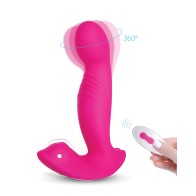 Crave G-Spot Vibrator Rotating Head Pink