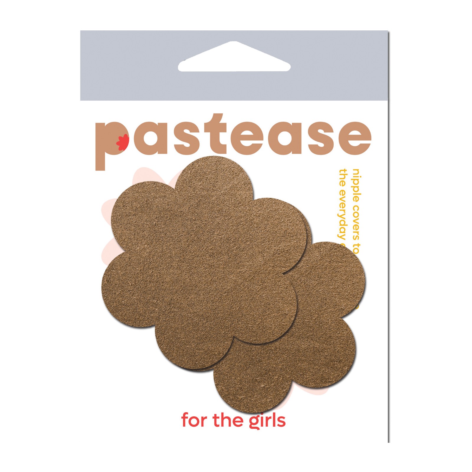 Pastease Basic Daisy Nipple Covers - Tan