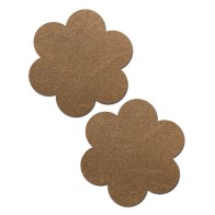 Pastease Basic Daisy Nipple Covers - Tan