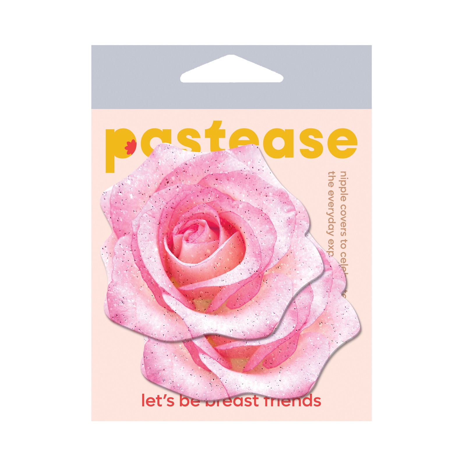 Pastease Premium Glitter Velvet Blooming Rose Pink O/S