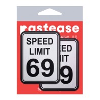 Pastease Premium Speed Limit 69 Nipple Pasties