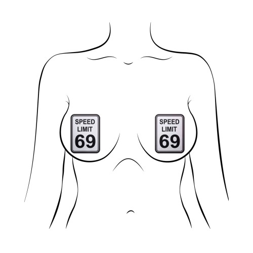 Pastease Premium Speed Limit 69 Nipple Pasties