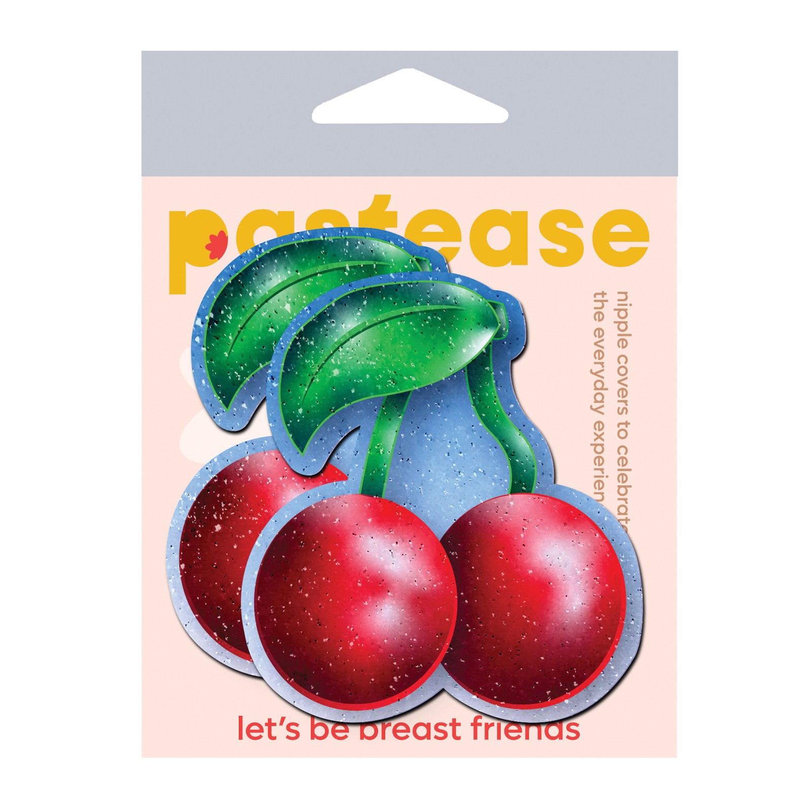 Pastease Premium Cherries Nipple Pasties - Bright Red O/S