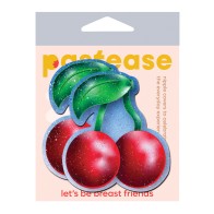 Pastease Premium Cherries Nipple Pasties - Bright Red O/S