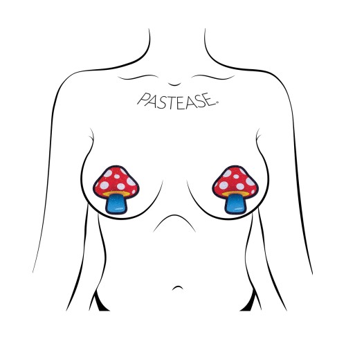 Pastease Colorido de Hongo para Atuendos Atrevidos