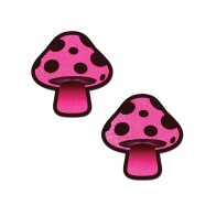 Pastease Premium Shroom Neon Pink O/S