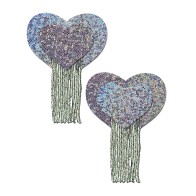 Pastease Tassel Glitter Heart Pasties