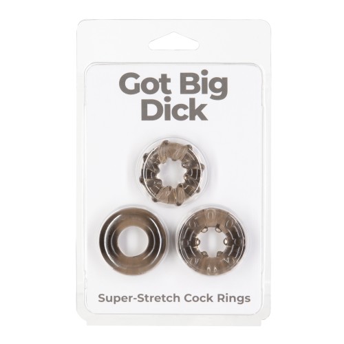 Got Big Dick Cock Ring Set for Performance