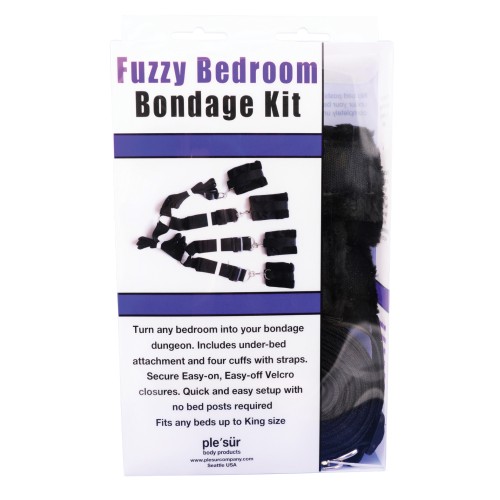 Plesur Fuzzy Bedroom Bondage Kit