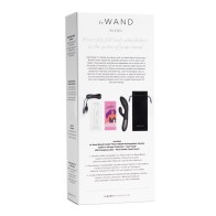 Le Wand BLEND Double Motor Rabbit Rechargeable Vibrator - Black