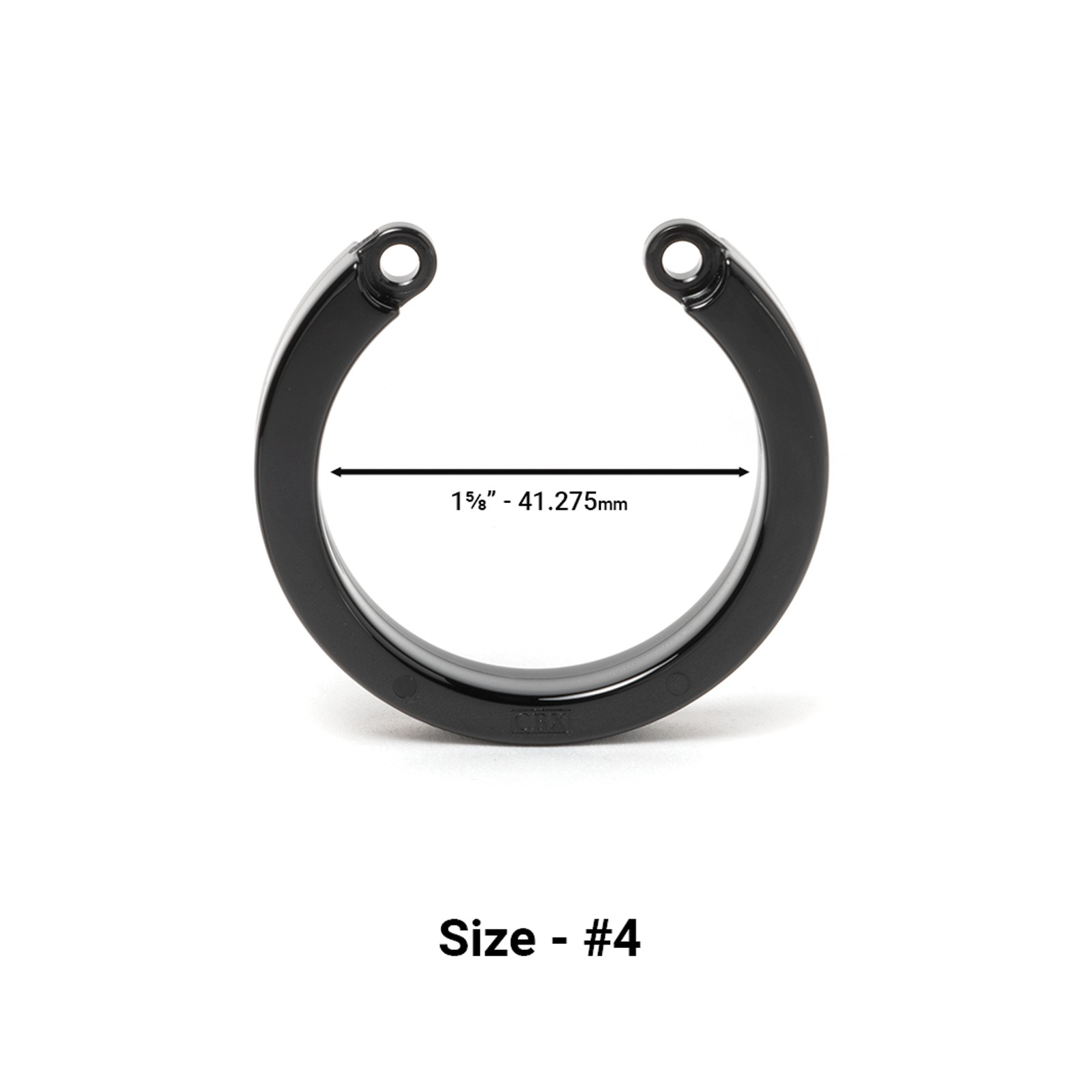 Cock Cage U-Ring #4 Black