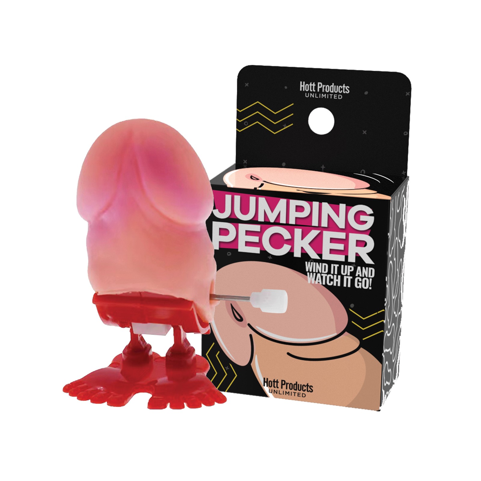 Divertido Juguete Jumping Pecker para Fiestas