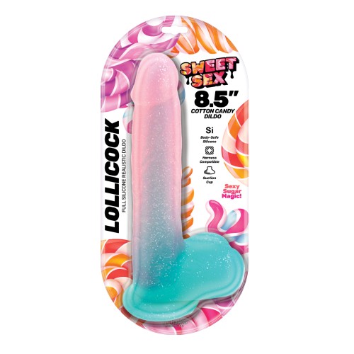 Dildo de Algodón de Azúcar Sweet Sex 8.5"