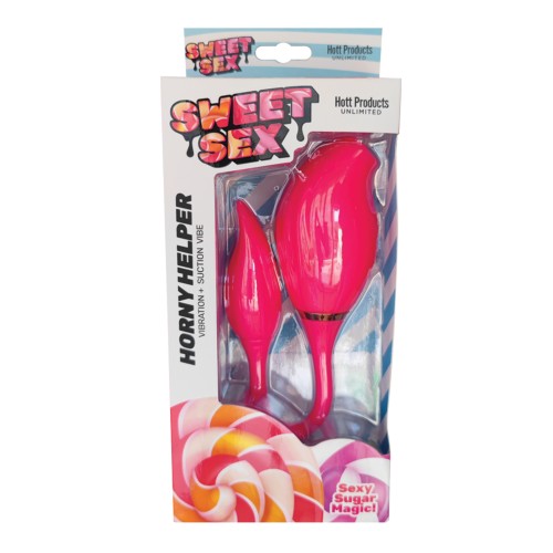 Vibrador Sweet Sex Horny Helper - Succión y Vibración