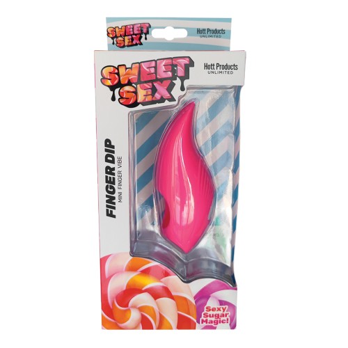 Mini Vibrador para Dedo Sweet Sex para Placer Tentador