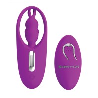 Vibrador de Panty Pretty Love Wild Rabbit con Panty Gratis - Fucsia