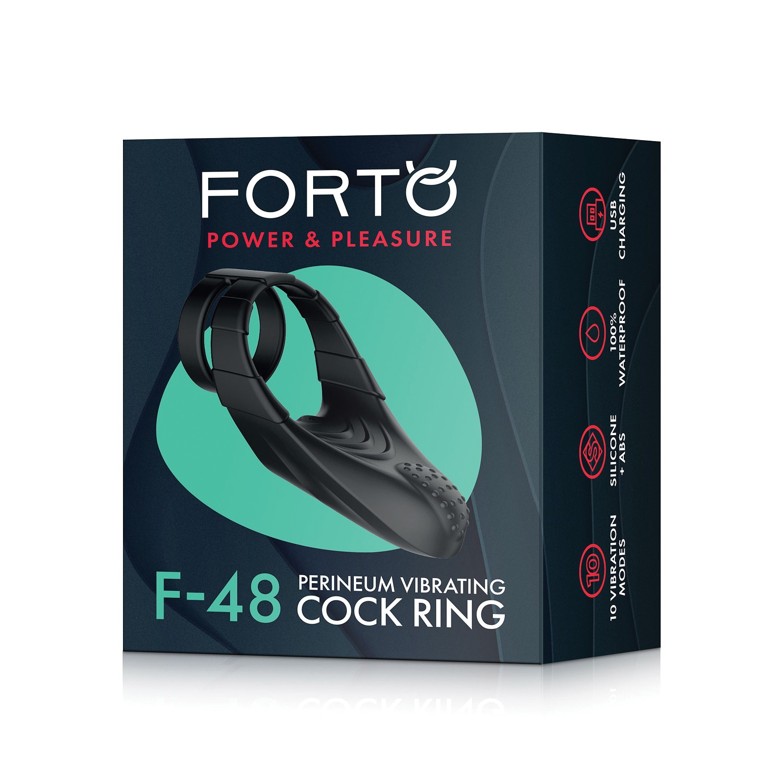 Forto F-48 Double C-Ring Black