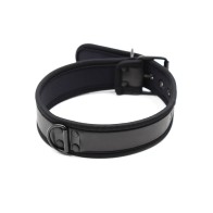 Plesur Neoprene Puppy Collar Black