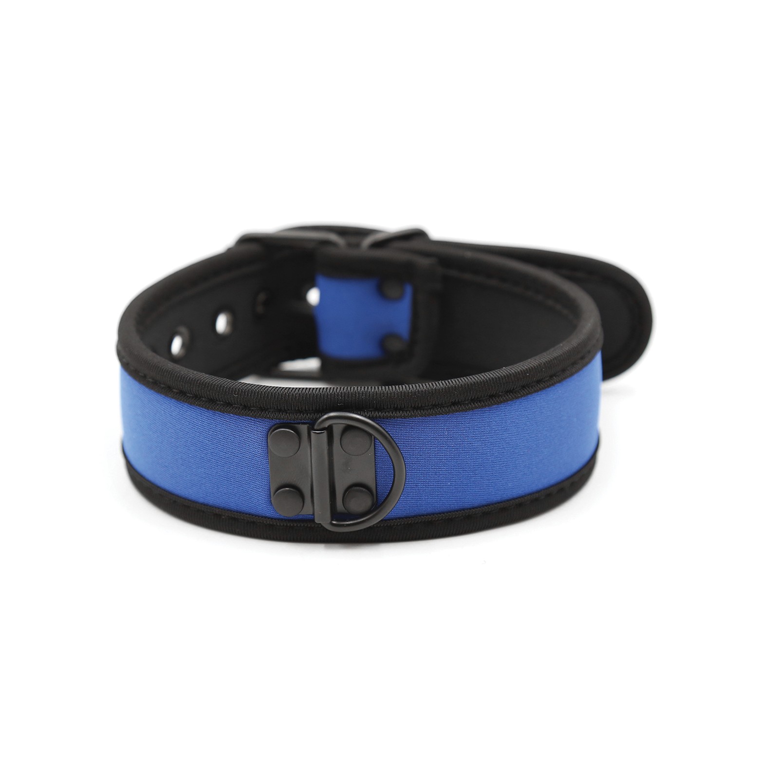 Plesur Neoprene Puppy Collar Blue