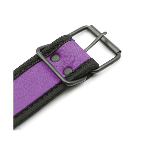 Plesur Neoprene Puppy Collar - Purple